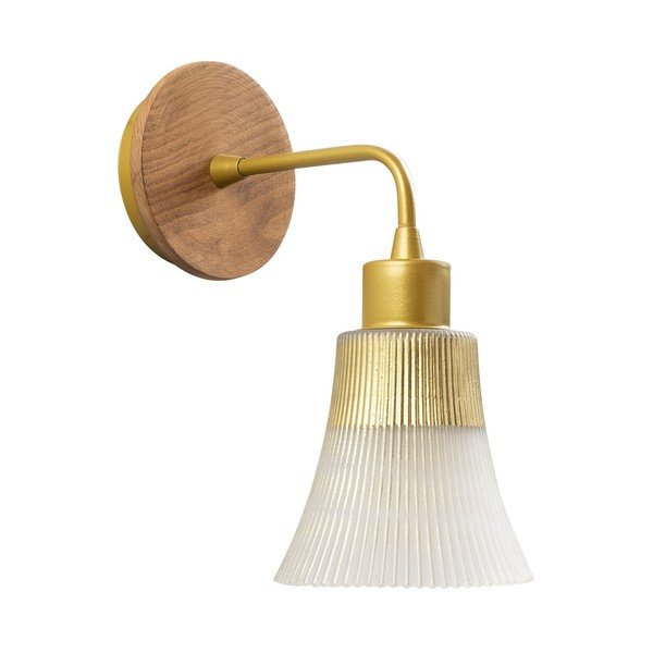 Aplică de perete aurie Foca – Opviq lights