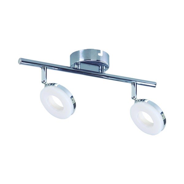Plafonieră argintiu-lucios LED 27x16 cm Thema – Candellux Lighting