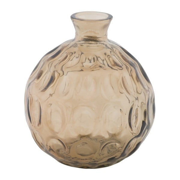 Vază din sticlă reciclată Mauro Ferretti Ball,, ⌀ 14 cm, gri