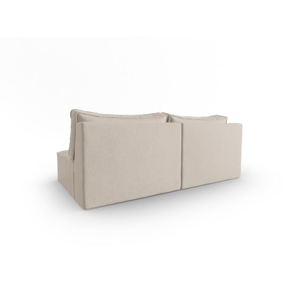 Canapea bej 160 cm Mike – Micadoni Home-image-3