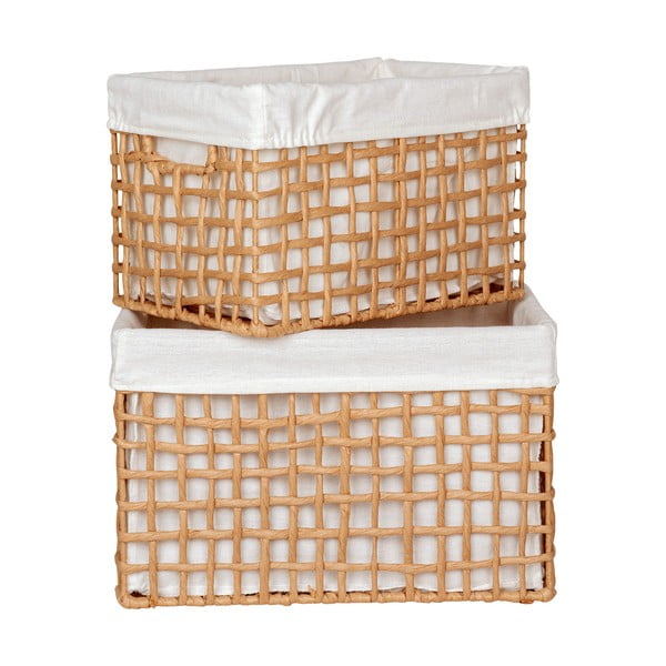 Coșuri de depozitare 2 buc. 25x35x22 cm Bustelo – House Nordic-image-2