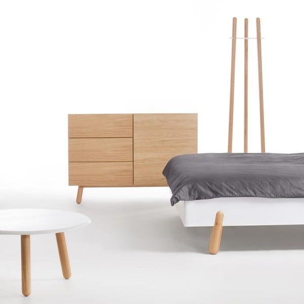 Pat Jitona Mamma, cu tăblie din lemn, 160 x 200 cm-image-3