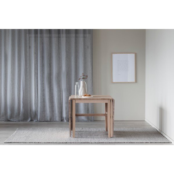 Masă pliantă în decor de stejar Rowico Brockton, 80 x 100 cm-image-1