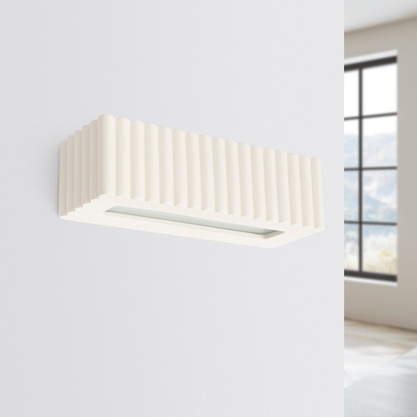 Aplică de perete bej din ceramică Rivena – Sollux-image-4