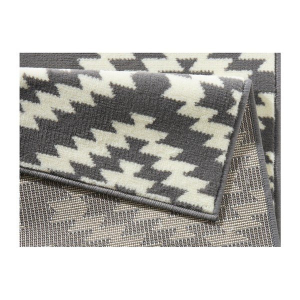 Covor tip traversă Hanse Home Basic Nordic, 80x350 cm, gri-alb-image-3