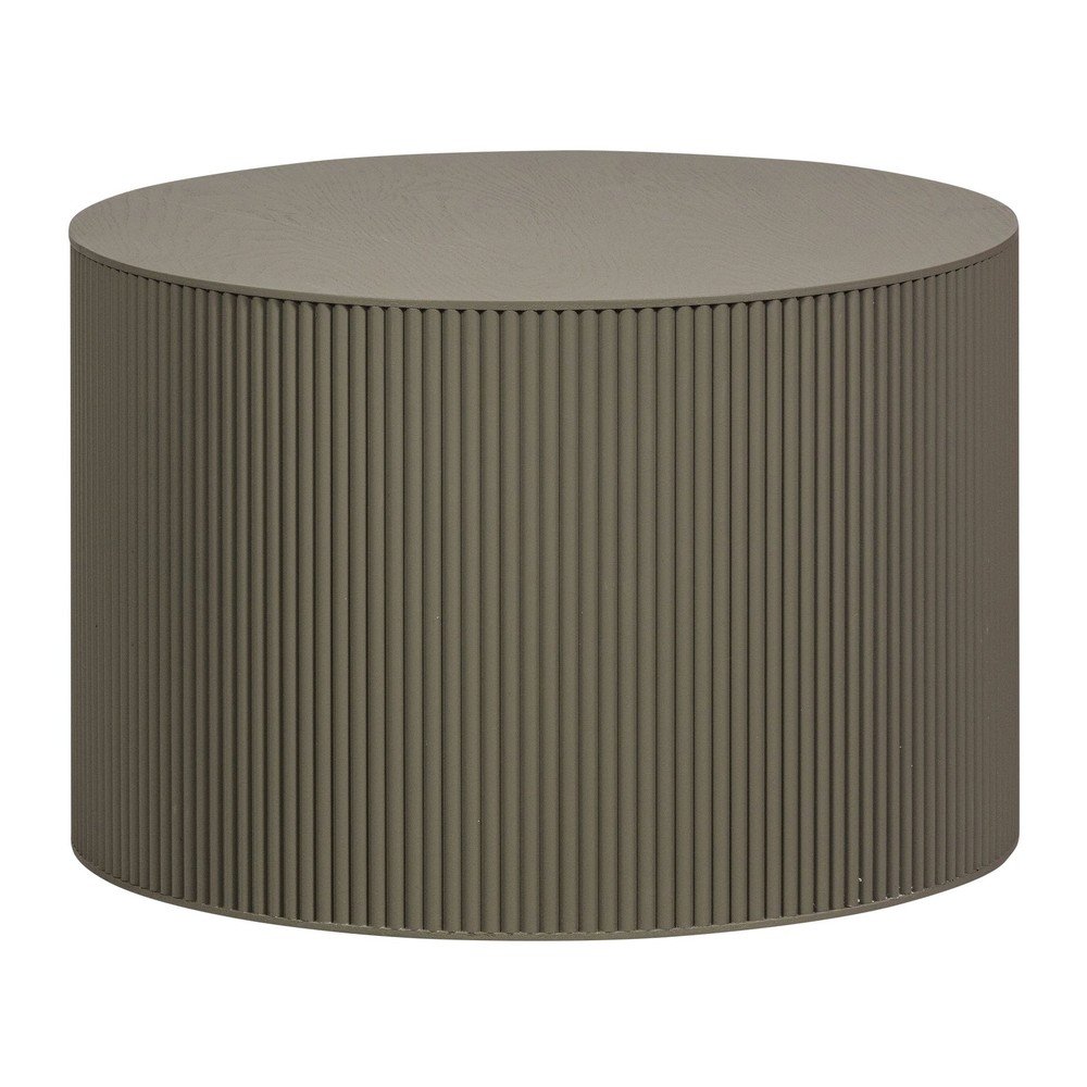 Măsuță de cafea kaki rotundă ø 60 cm Sanne – WOOOD