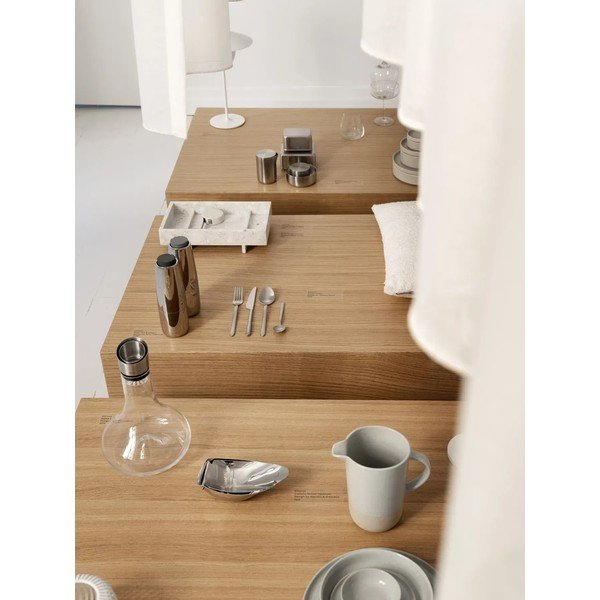 Furculițe pentru desert negre din oțel inoxidabil 4 buc. pentru 4 persoane Stella – Blomus-image-1