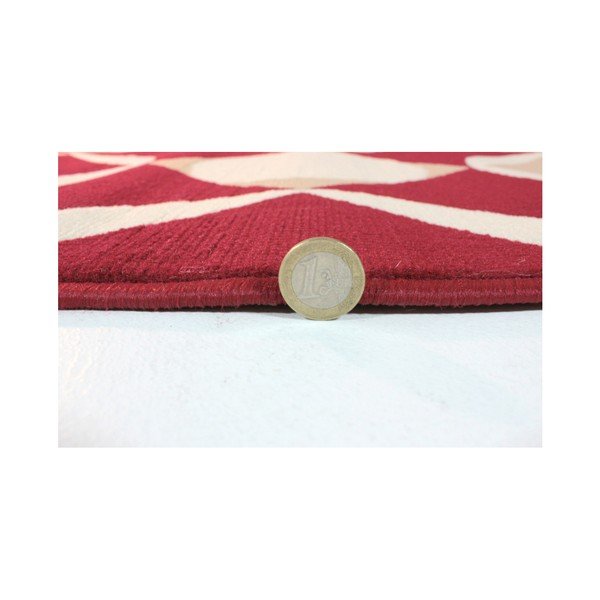 Covor Flair Rugs Carnaby Element Red, 160 x 230 cm, roșu-image-1