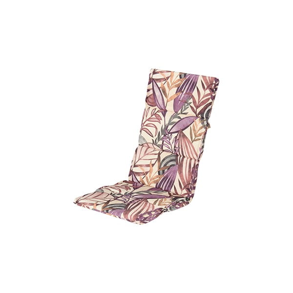 Pernă pentru scaun de grădină în culoarea somonului/mov 50x123 cm Lauren – Hartman