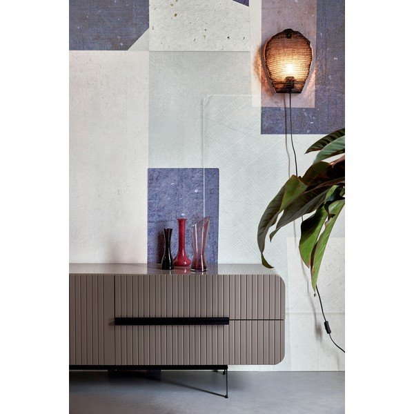 Aplică de perete White Label Lena, negru-image-3