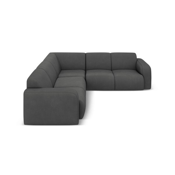 Colțar gri închis (cu colț variabil/în formă de ”L”) Molino – Micadoni Home