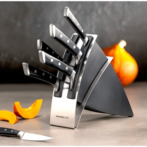 Set de cuțite cu suport 6 buc. Azza – Tescoma-image-1