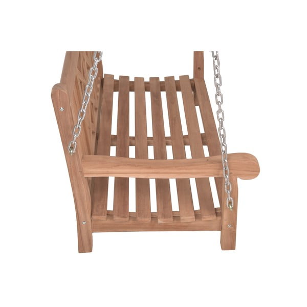 Balansoar de grădină în culoare naturală din lemn masiv Latoa – Garden Pleasure-image-3
