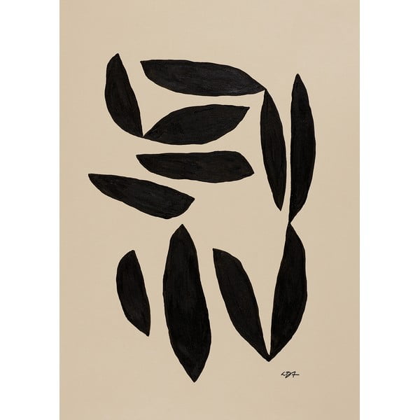 Poster 50x70 cm In The Fall – Leise Dich Abrahamsen – The Poster Club