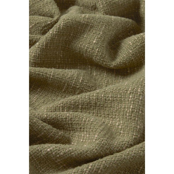 Pătură kaki din bumbac 130x180 cm Handloom – Lorena Canals-image-3