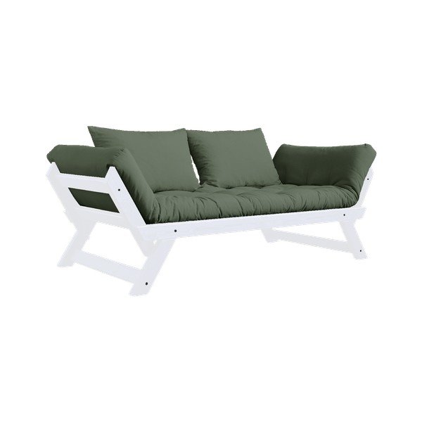 Canapea variabilă KARUP Design Bebop White, verde-image-3