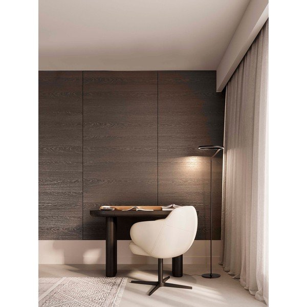 Lampadar negru mat LED cu intensitate reglabilă din aluminiu (înălțime 168 cm) Tilia – Nova Luce-image-1