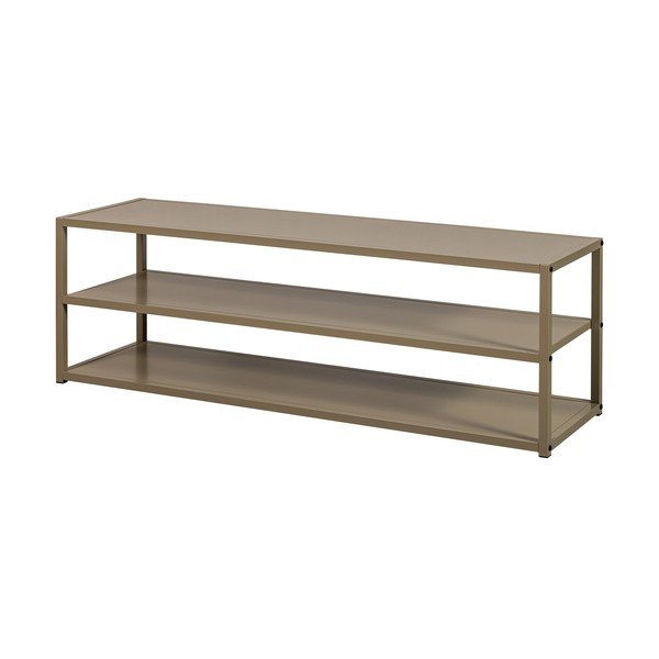 Comodă TV taupe din metal 120x40x35 cm Teun – WOOOD-image-2