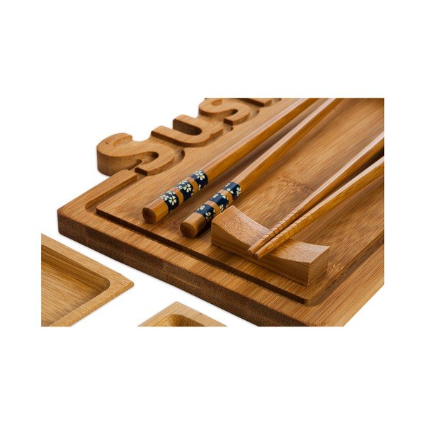 Set platou și bețișoare pentru sushi Bambum-image-2