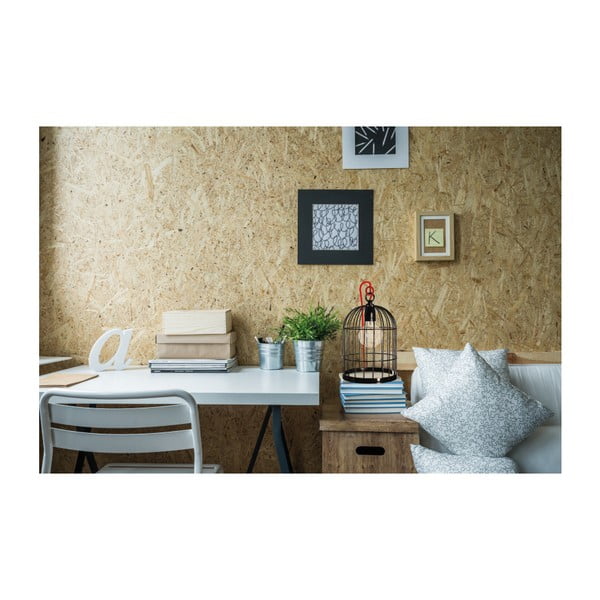 Corp de iluminat suspendat Filament Style Bird Cage, auriu-image-4