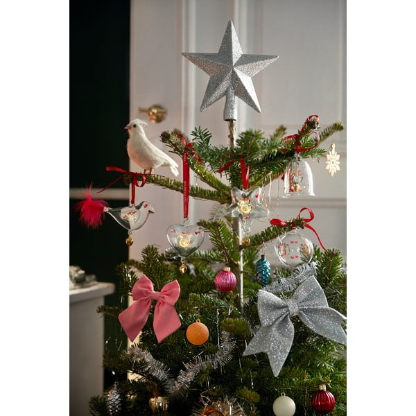 Glob de Crăciun suflat manual din sticlă ø 6,5 cm Ann-Sofi Romme Annual Christmas Bauble 2025 – Holmegaard-image-2