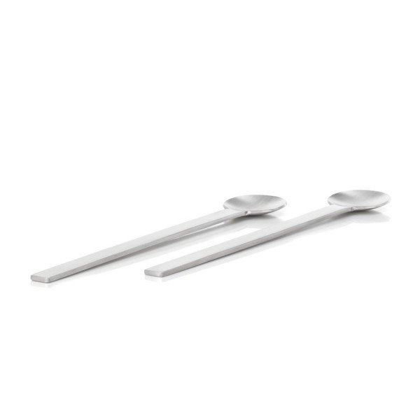 Set 2 lingurițe pentru café latte Blomus Utilo-image-2