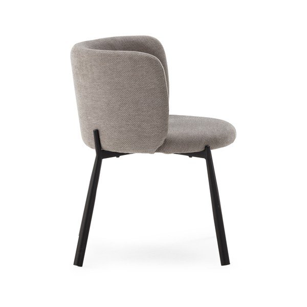 Set de scaune de sufragerie gri 2 buc. tapițat Ginny – MOME-image-3