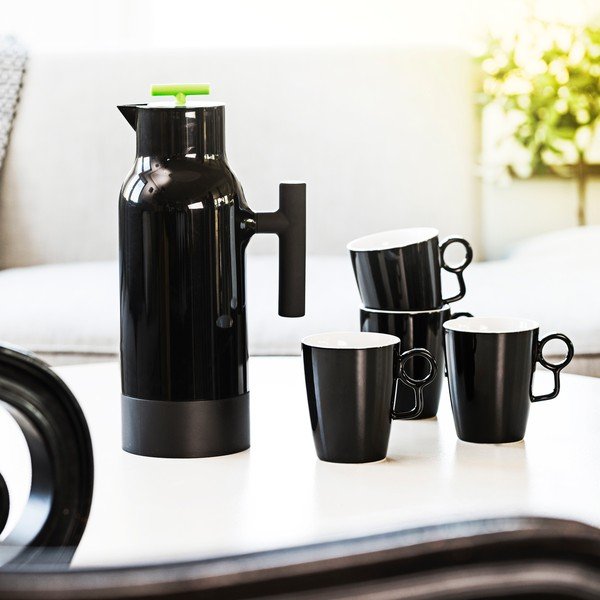 Recipient termo pentru cafea Sagaform Accent, negru-image-3