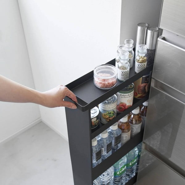 Etajeră de baie negru-mat din oțel 48x80,5 cm Tower – YAMAZAKI-image-1