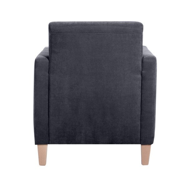 Fotoliu Max Winzer Milla Velor, gri antracit-image-2