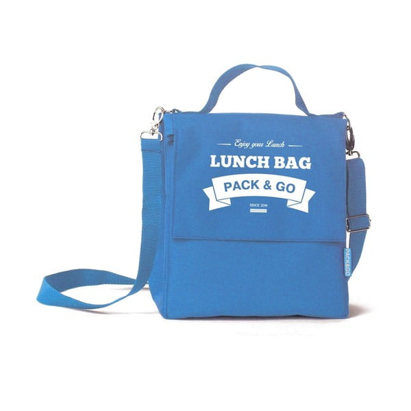 Geantă de umăr Pack & Go Lunch Large Blue
