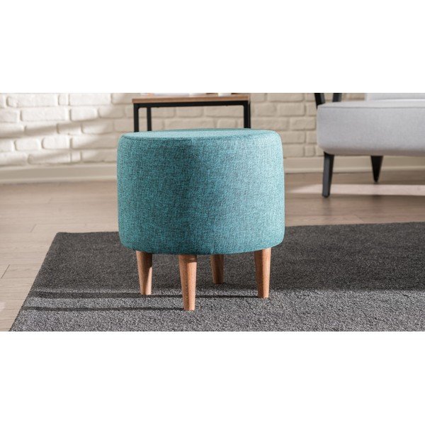 Taburet albastru Liza – Balcab Home-image-2