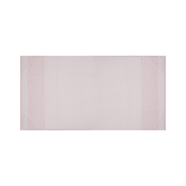 Set 2 prosoape baie din bumbac Ghunna, 70 x 140 cm, roz deschis-image-2