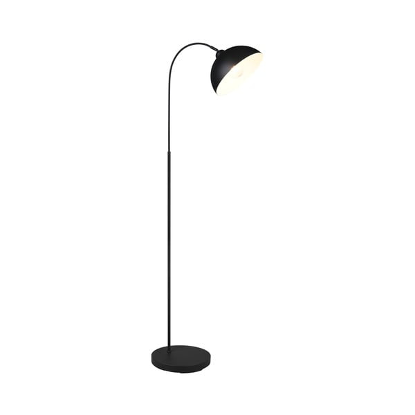 Lampadar negru cu abajur din metal (înălțime 170 cm) Sierra – Reality-image-2