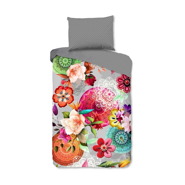 Lenjerie de pat din flanelă pentru pat de o persoană 140x200 cm Isarea – HIP