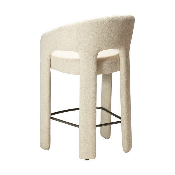 Scaun de bar bej (înălțime șezut 67 cm) Splendor – DAN-FORM Denmark-image-3