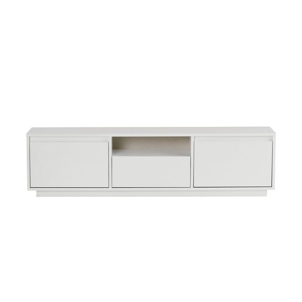 Comodă TV albă 160x42x30 cm Sentinel – Kalune Design-image-3