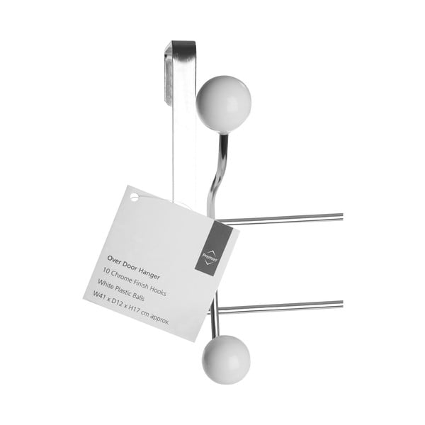 Cuier de ușă argintiu din metal 40,5 cm Jaxen – Premier Housewares-image-2