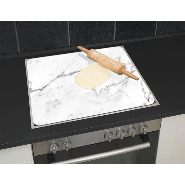 Protecție pentru peretele de la aragaz din sticlă temperată 50x56 cm Marble – Wenko-image-3
