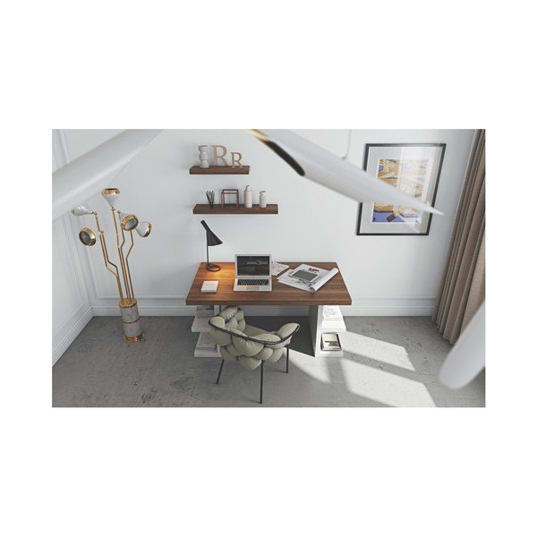 Birou TemaHome Multi, 160 cm, maro-image-3