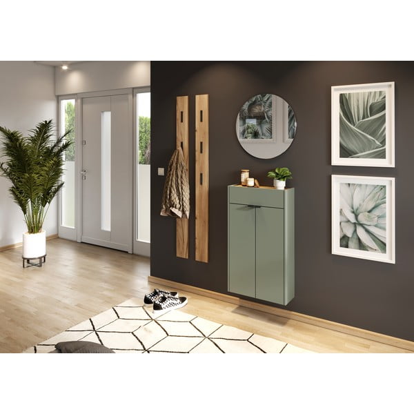 Dulap verde salvie 56x97x22 cm Ameca – Germania-image-1