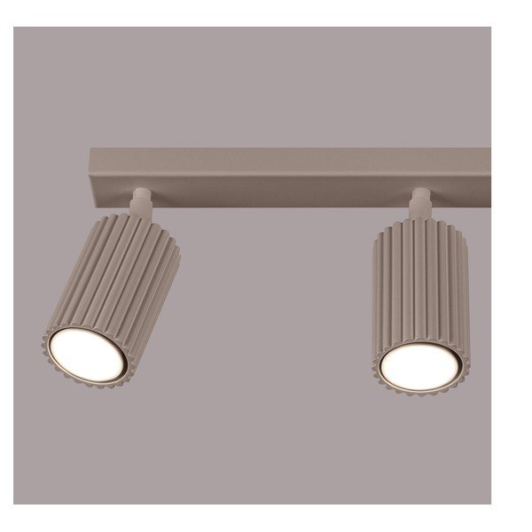 Spot taupe din metal 6,5x45 cm Gleam – Sollux-image-4