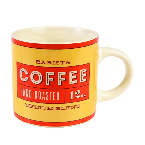 Cană roșie-crem din ceramică 350 ml Barista – Rex London-image-2