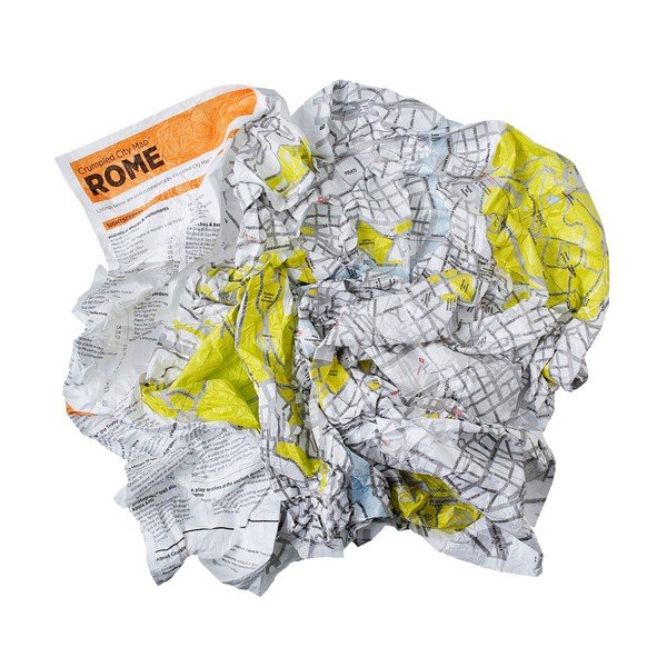 Hartă turistică șifonată Palomar Roma-image-1