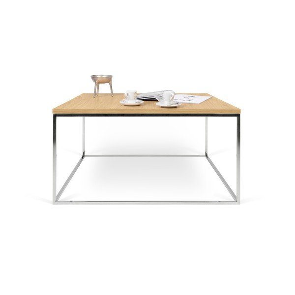 Măsuță TemaHome Gleam cu picioare cromate, 75 cm-image-2