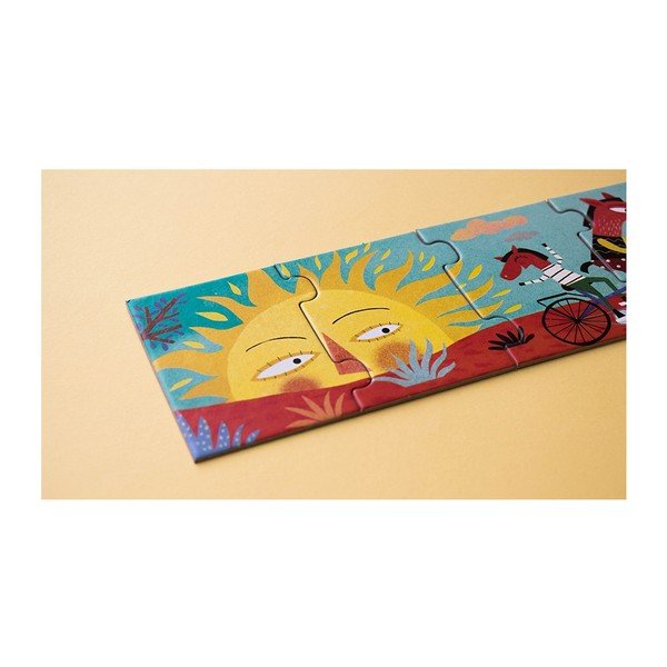 Puzzle lung Londji Pe bicicletă, 54 piese-image-3