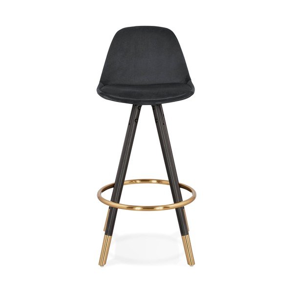 Scaun de bar Kokoon Carry Mini, înălțime 65 cm, negru-image-1