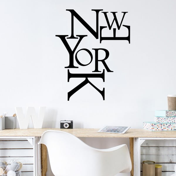 Autocolant Fanastick New York, 45 x 55 cm