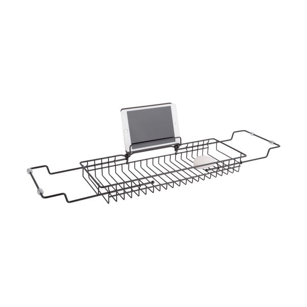 Suport reglabil din metal pentru cadă PT LIVING Tub, 61 - 86 cm, negru-image-2