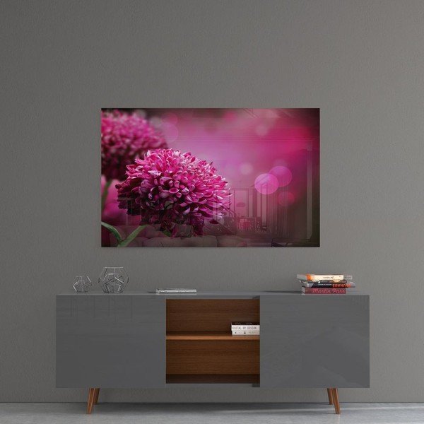 Tablou din sticlă Insigne Flower II.-image-1